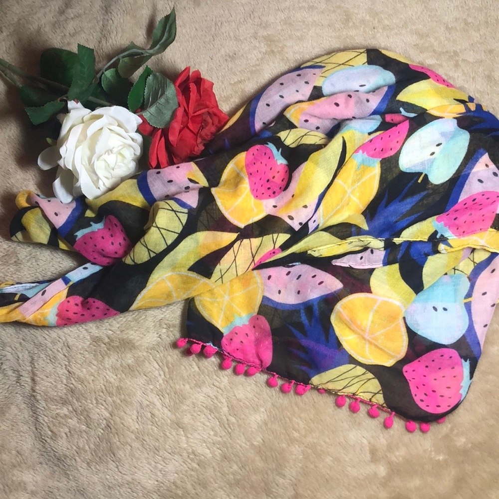 🧣 2 for $15 🧣 Fruity Scarf